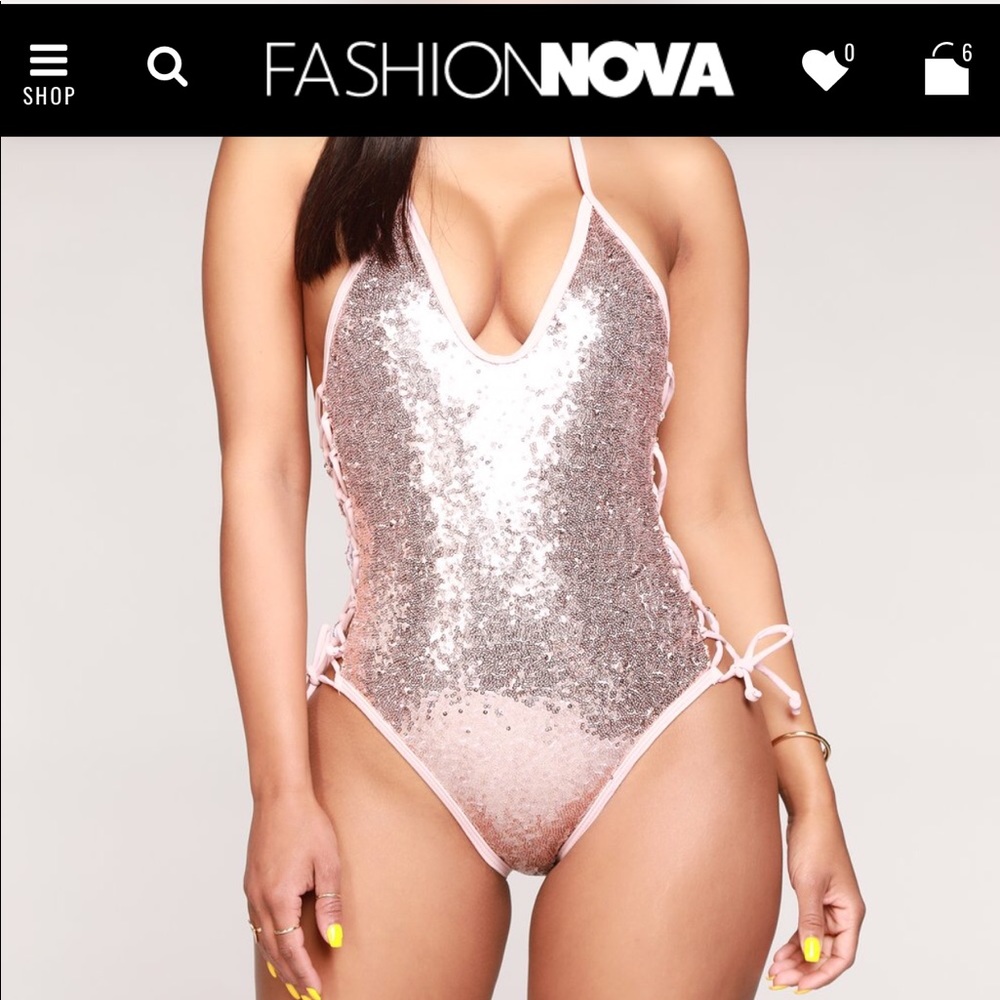 Starburst sparkling bathing suit Fashionova
